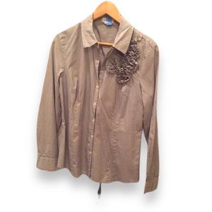 Ann Taylor Loft button down shirt
